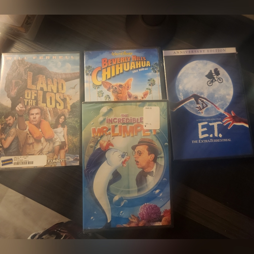 DVDs. Set of 4!